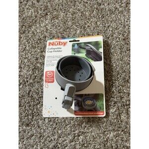 Nuby Collapsible Stroller Cup Holder - Gray